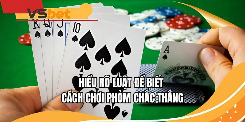 Hiểu rõ luật để biết cách chơi phỏm chắc thắng